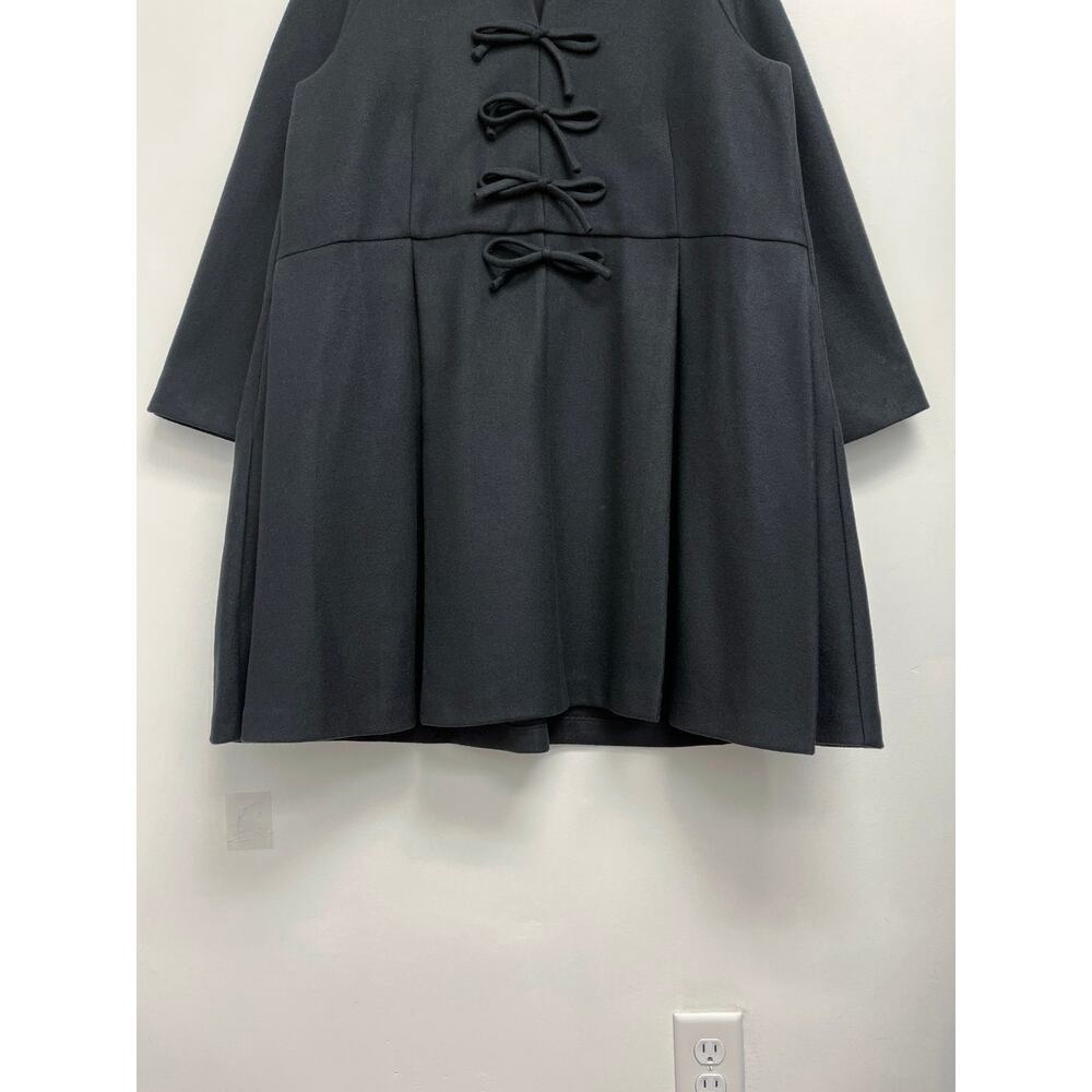 Tuckernuck Blair Bow Coat Dress Classic Timeless Pleated Mini Party Festive XL - Picture 6 of 10